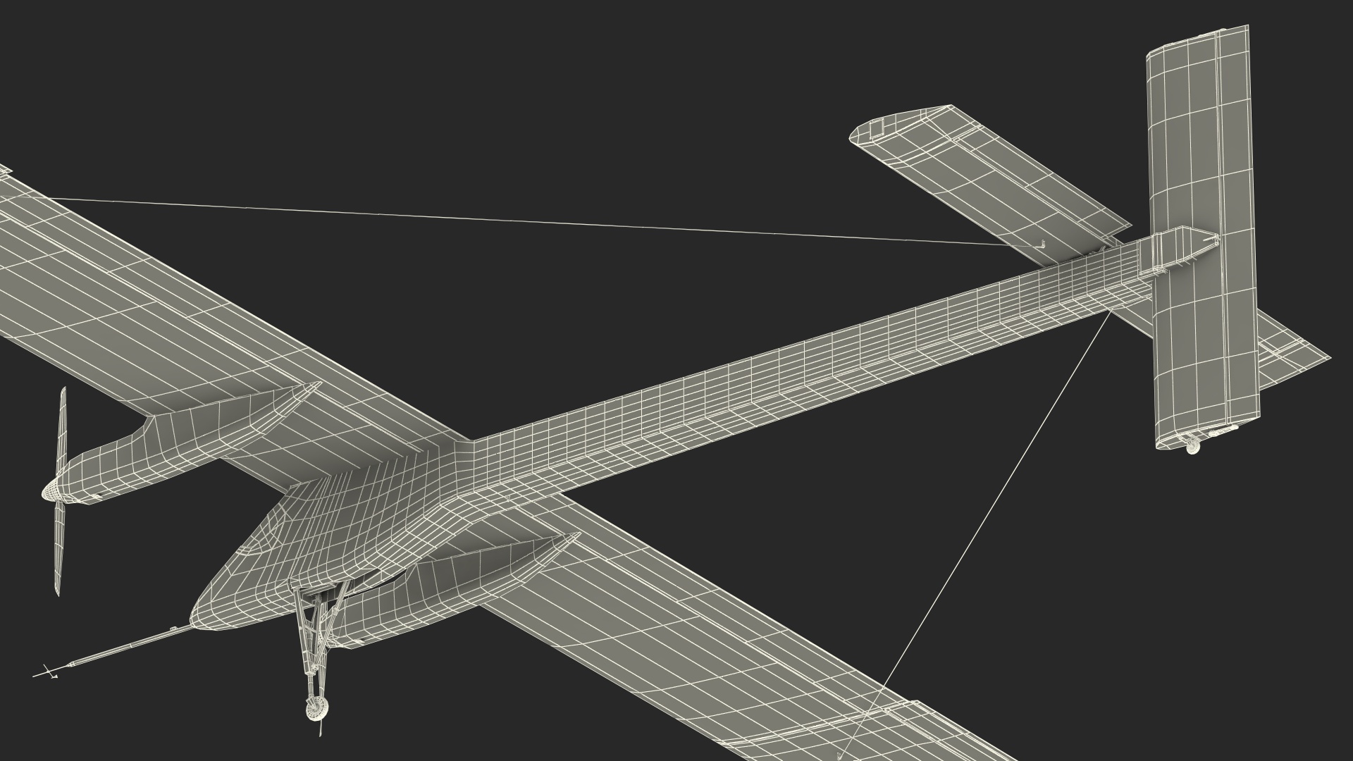 3D Solar Energy Airplane