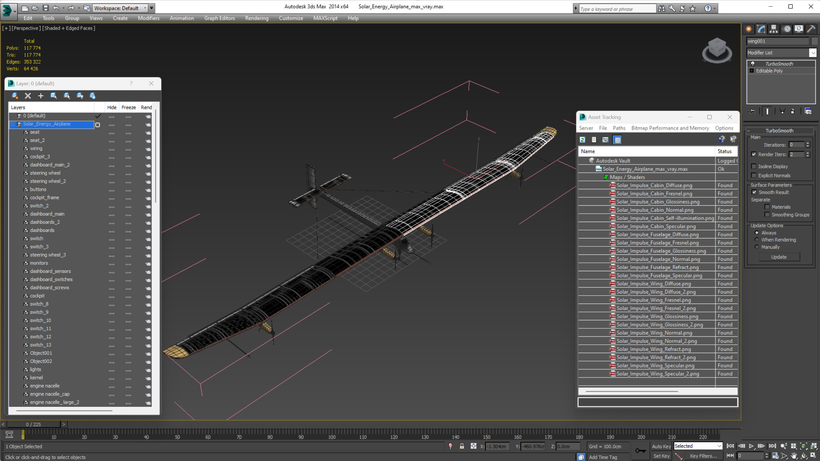 3D Solar Energy Airplane