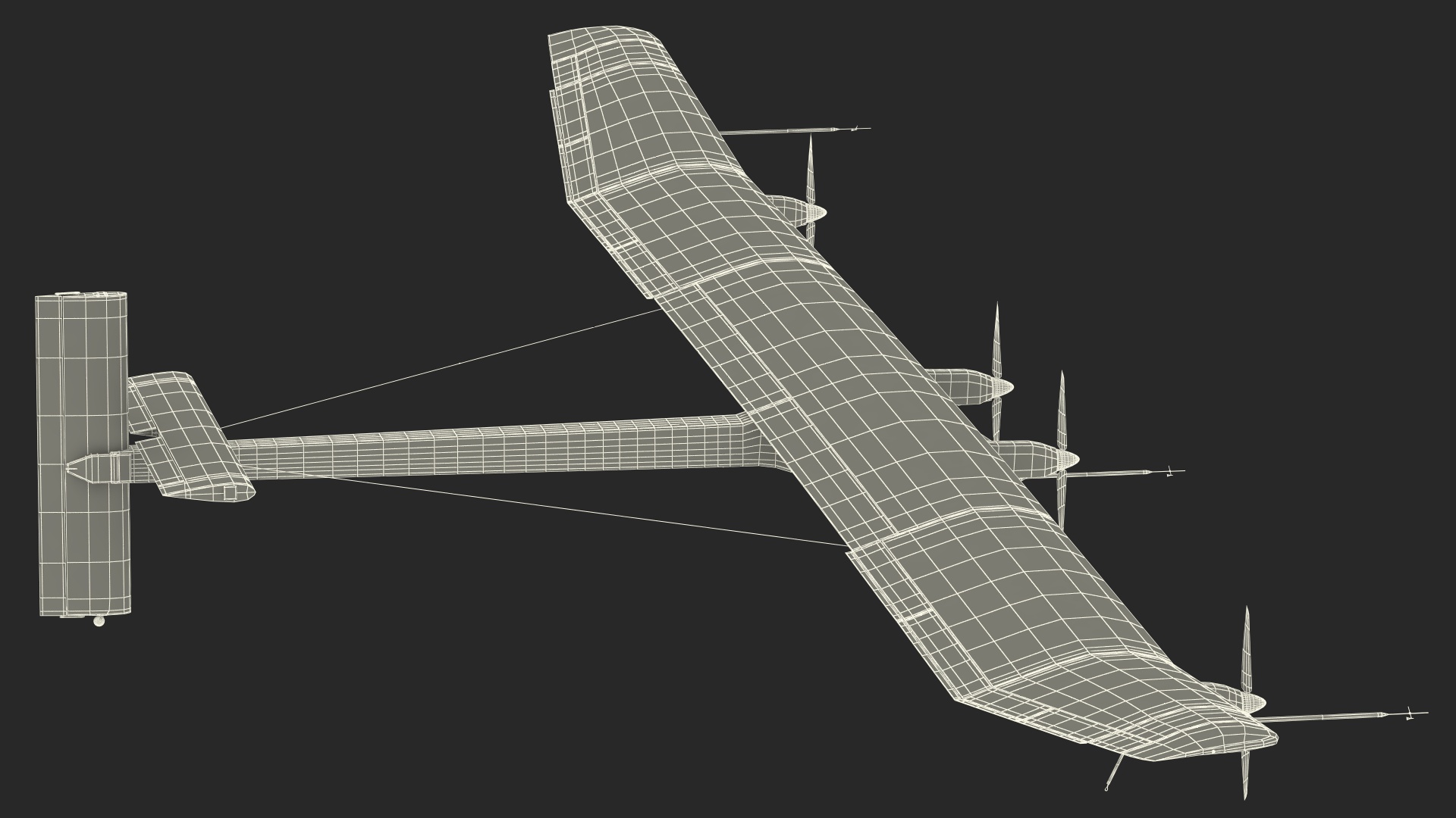 3D Solar Energy Airplane