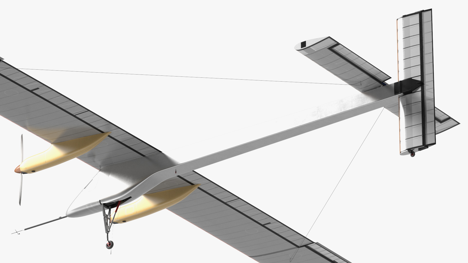 3D Solar Energy Airplane