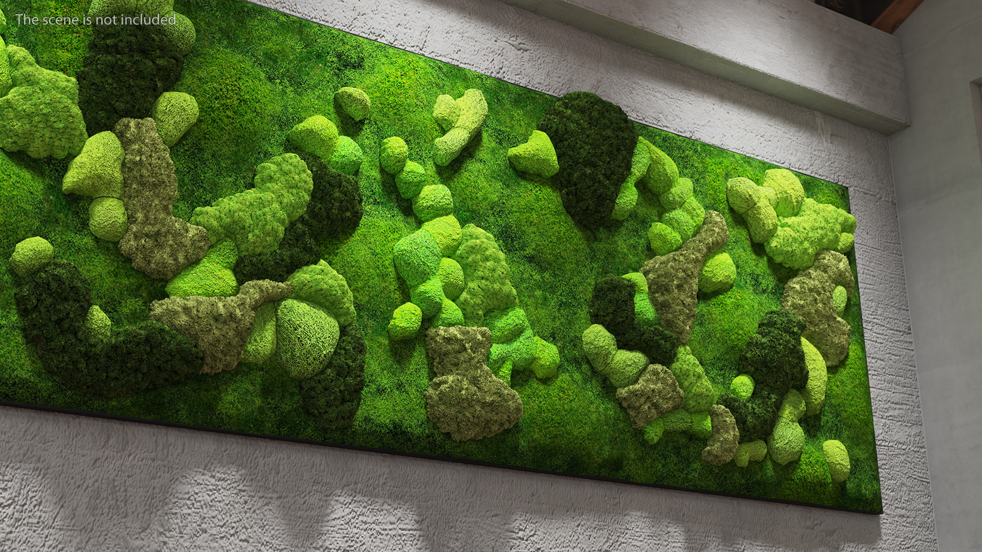 Moss Wall 3D model