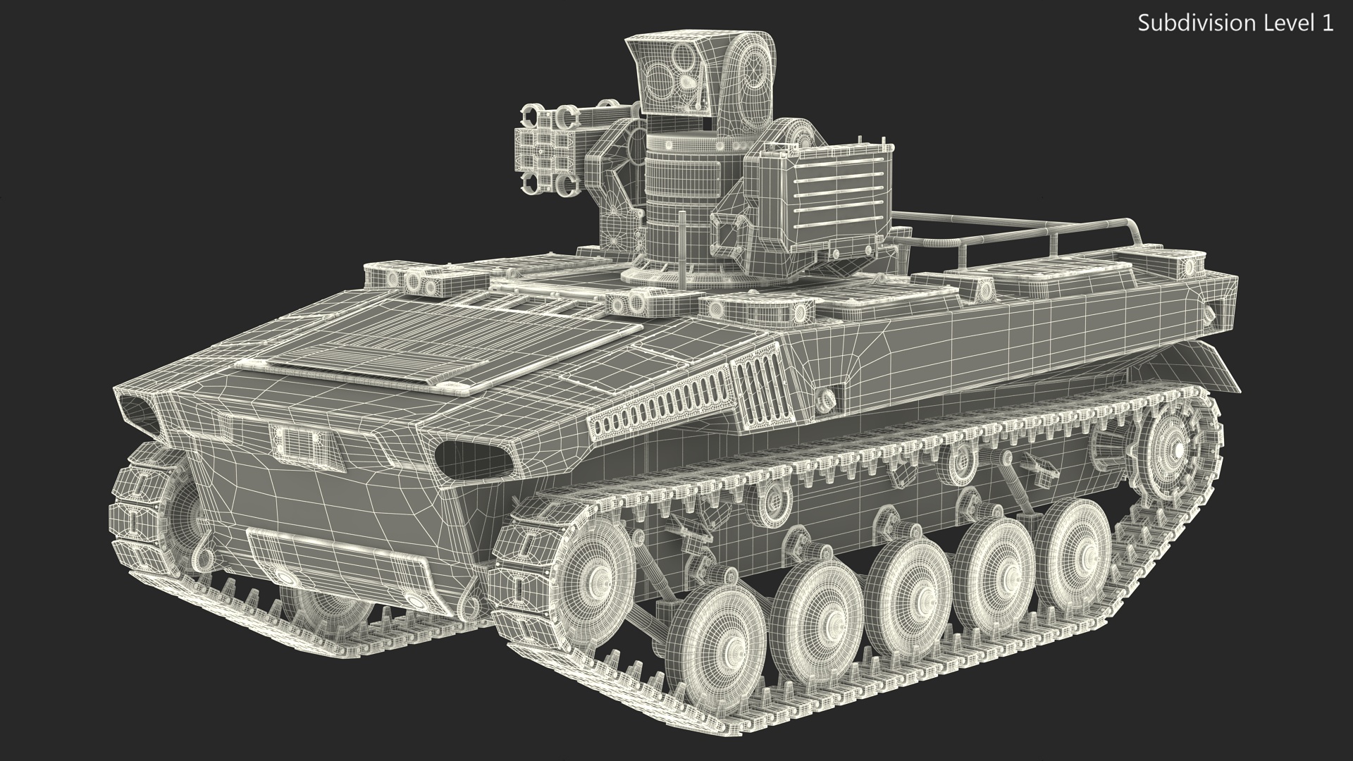 Marker Russian Military Robot 3D model