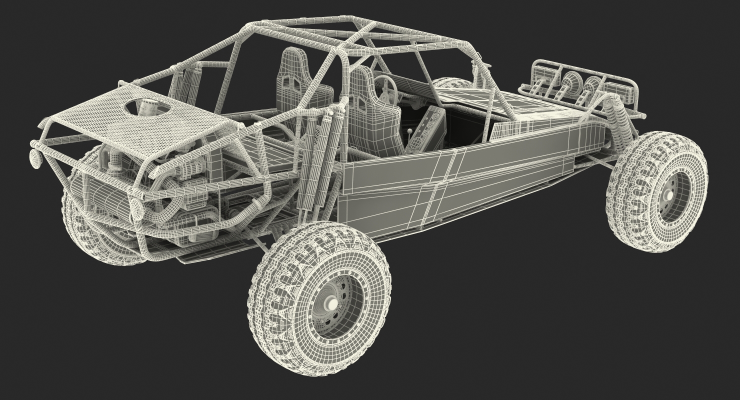 3D model Dune Buggy