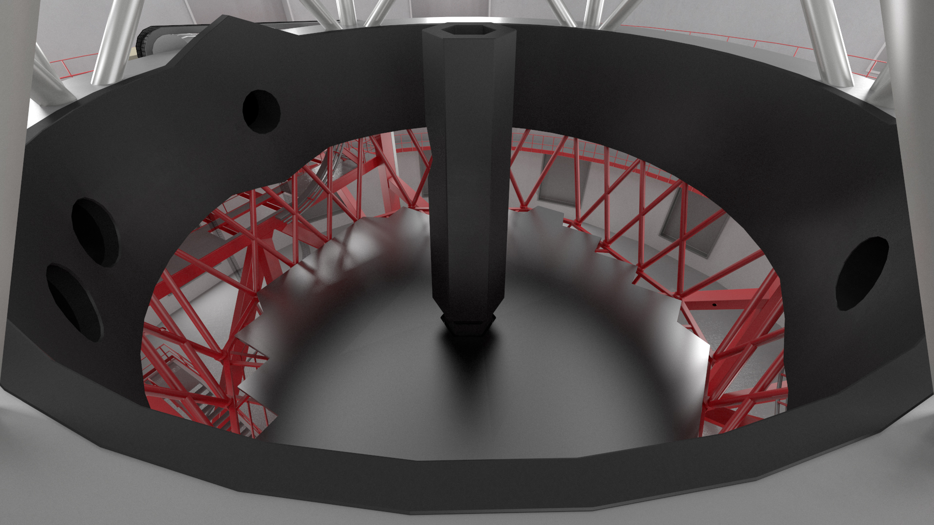 Dome Telescope 3D model