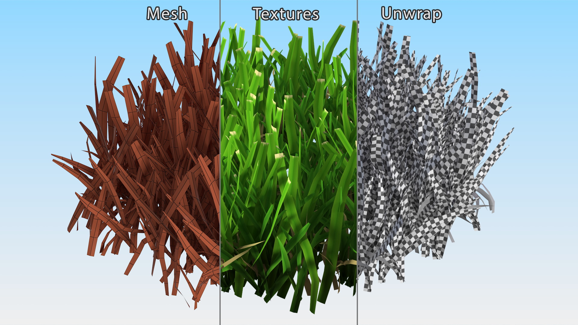 3D Grass Patch