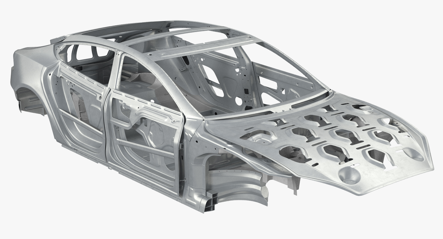 Tesla Model S Frame 3D model