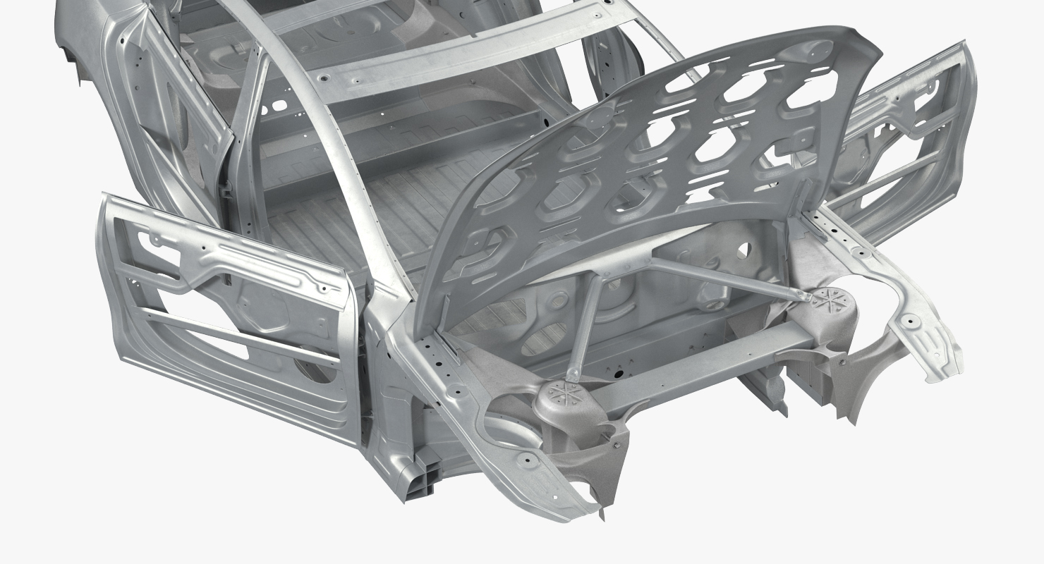 Tesla Model S Frame 3D model