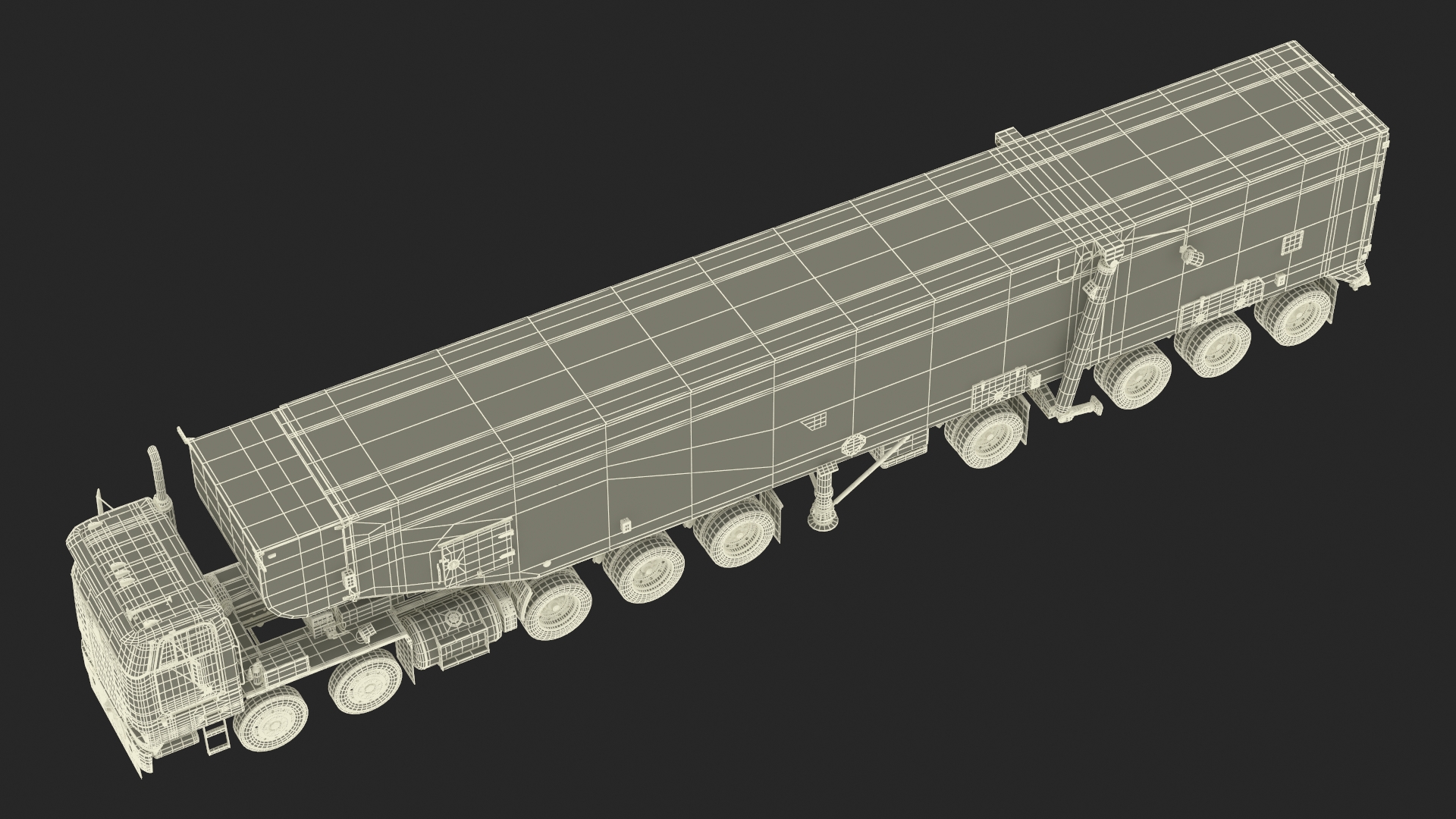 3D Minuteman Transporter Erector Loader