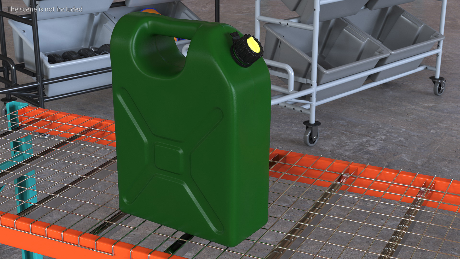 Plastic Jerry Can 3D