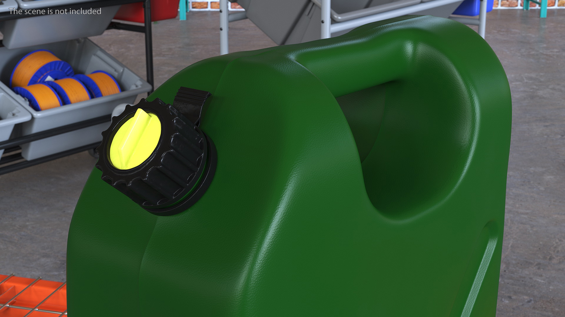 Plastic Jerry Can 3D