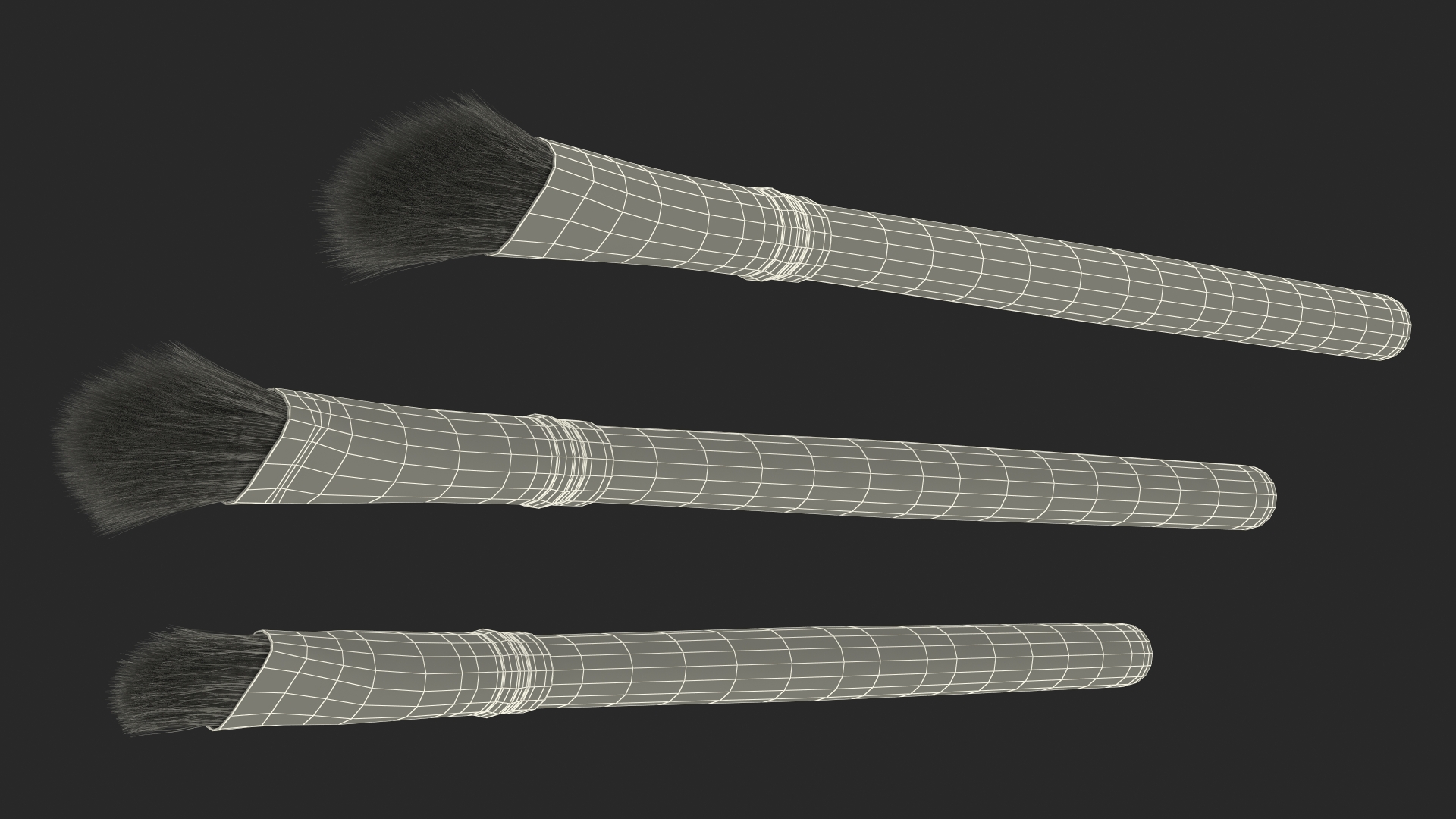 3D Concealer Detail and Blending Makeup Brush Fur