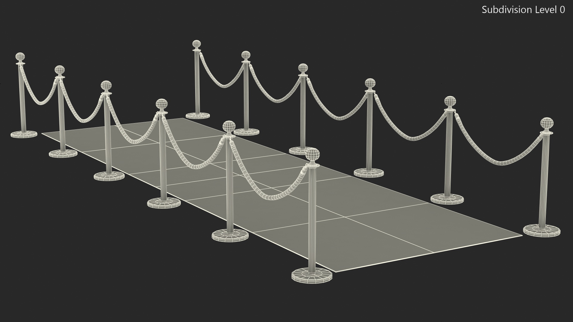 3D model Red Carpet