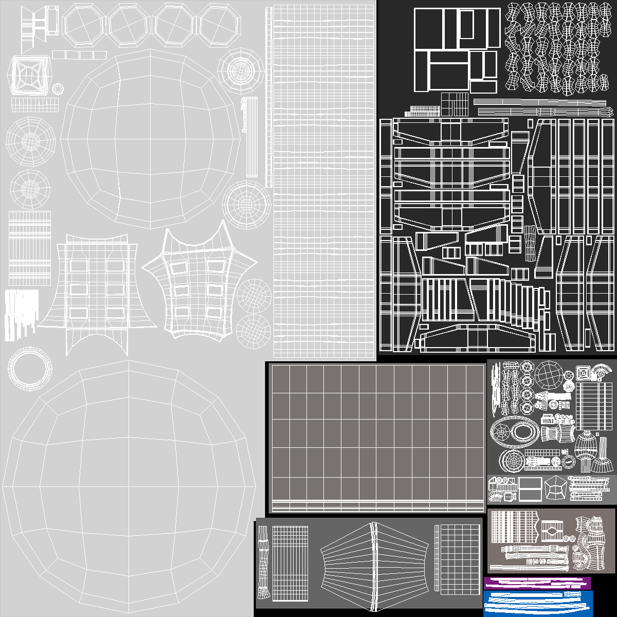 Satellite 3D model