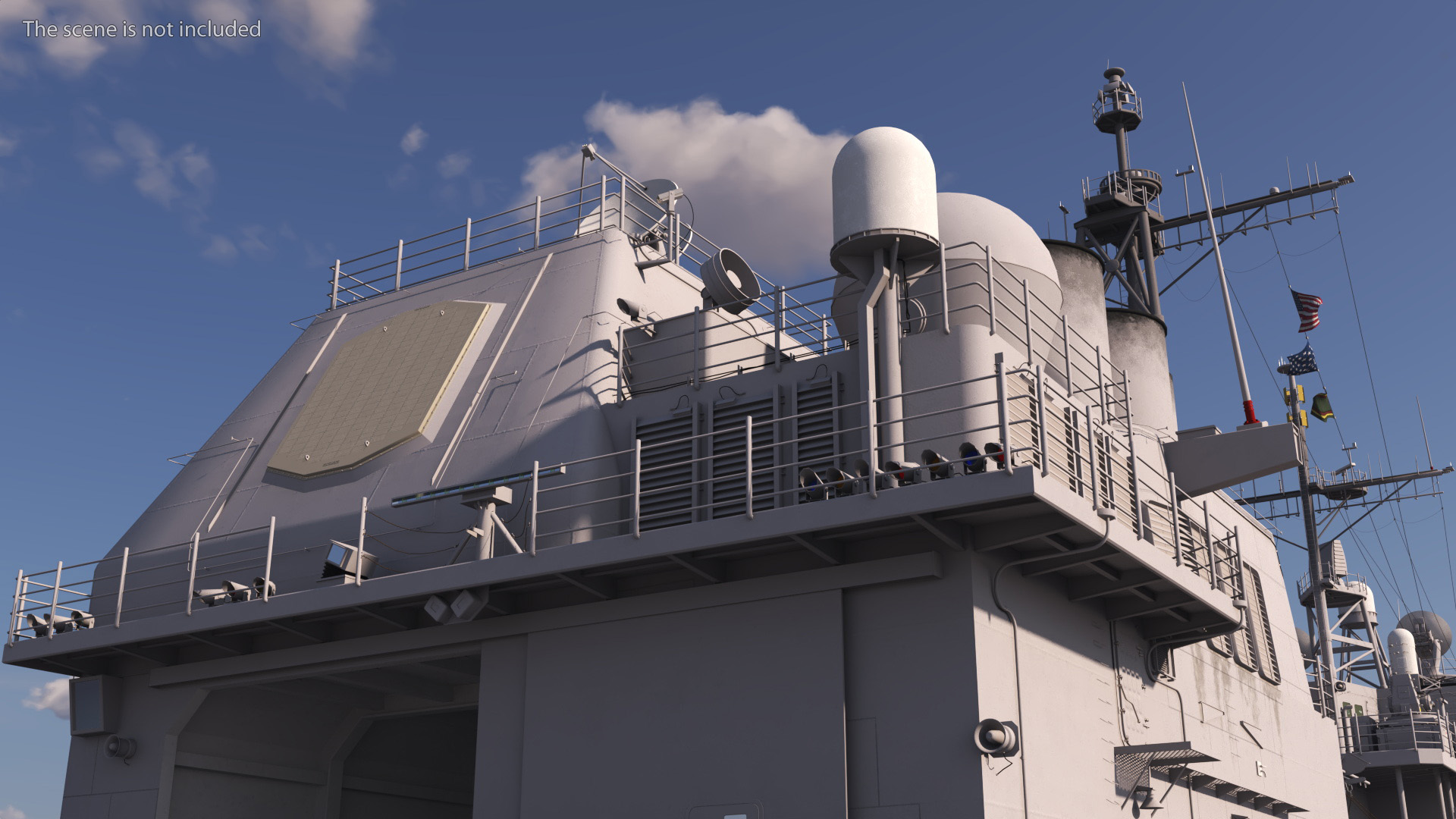 3D US Navy Warship CG-60