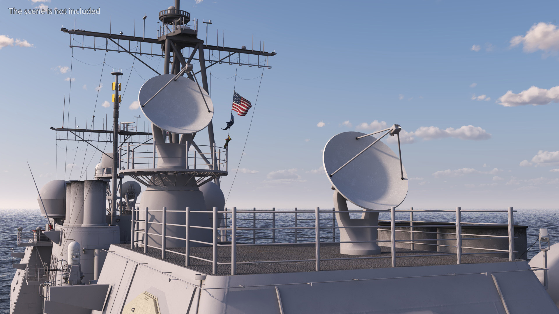 3D US Navy Warship CG-60