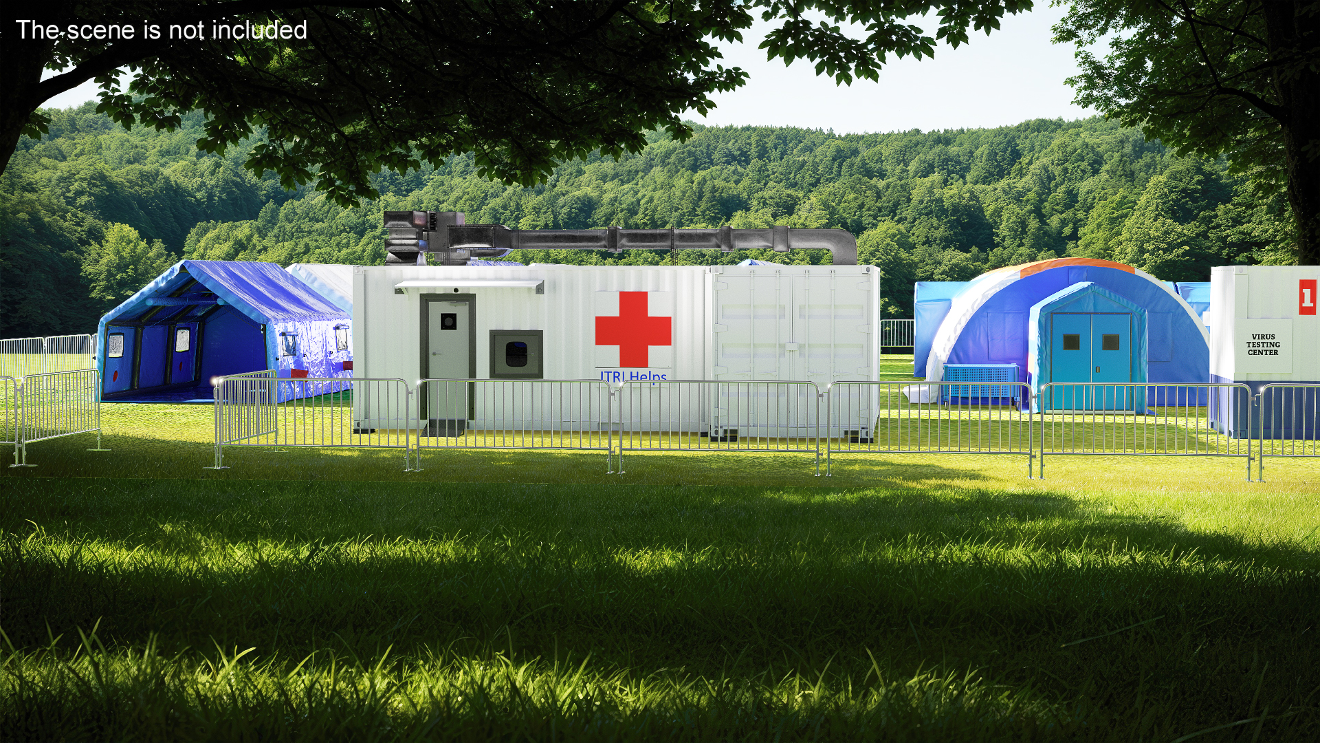 Outdoor Field Hospital 3D