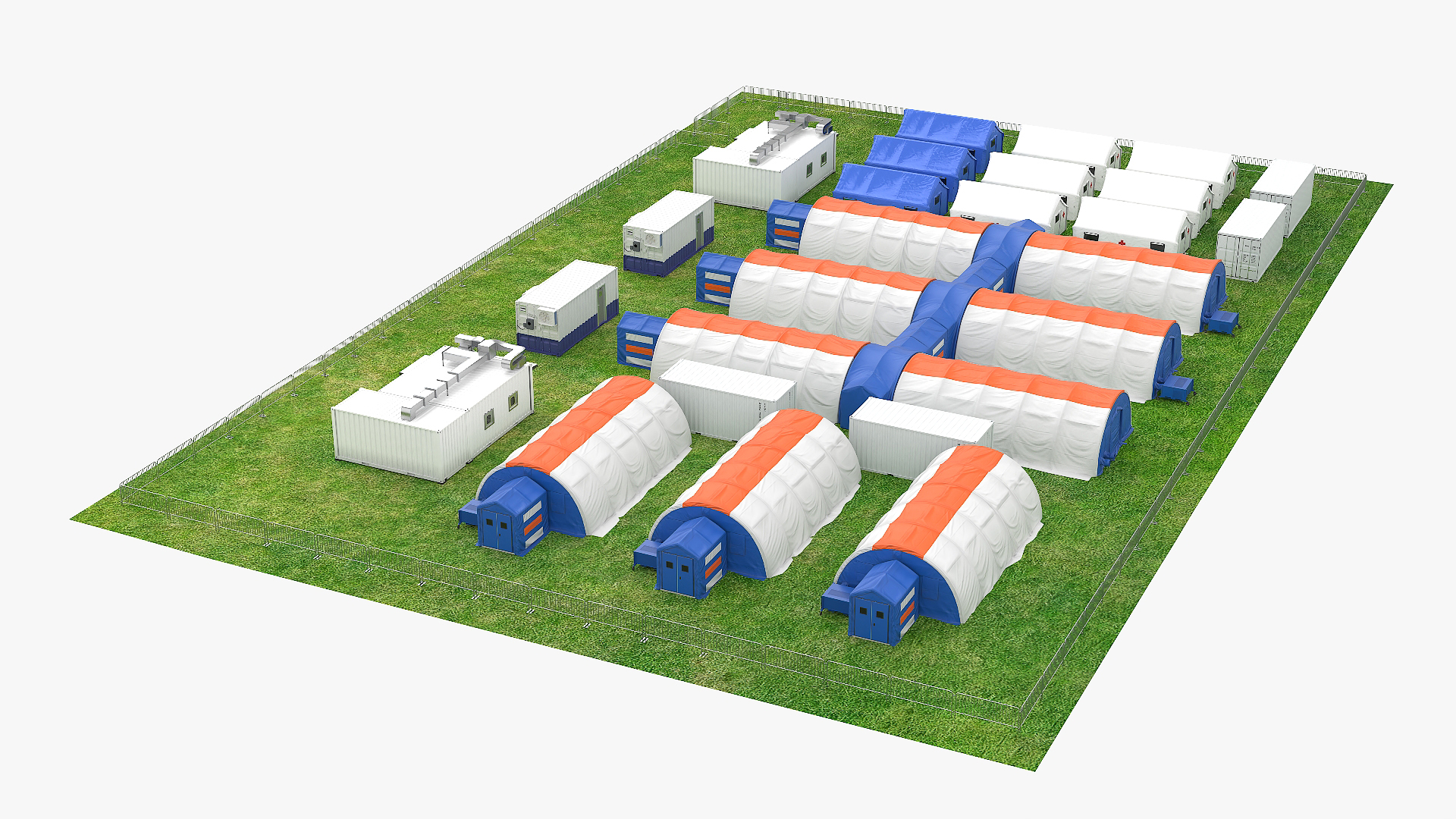 Outdoor Field Hospital 3D