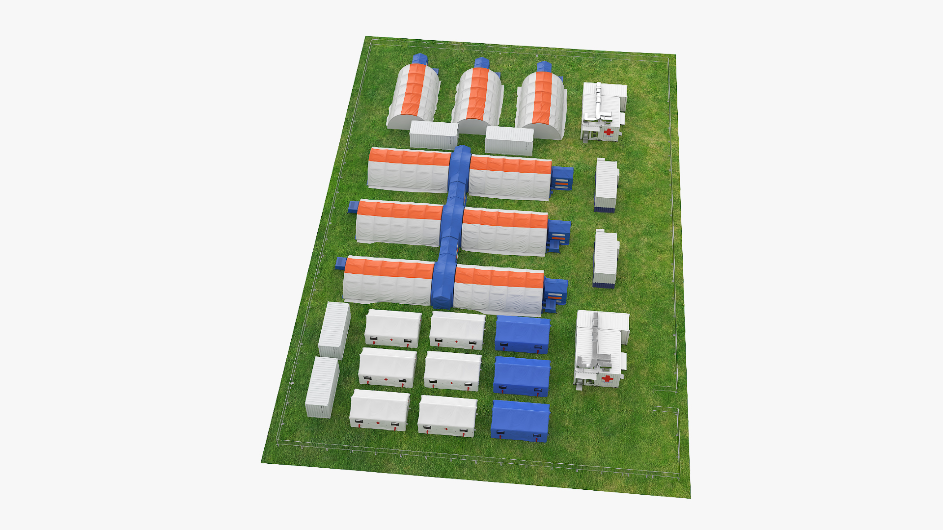 Outdoor Field Hospital 3D