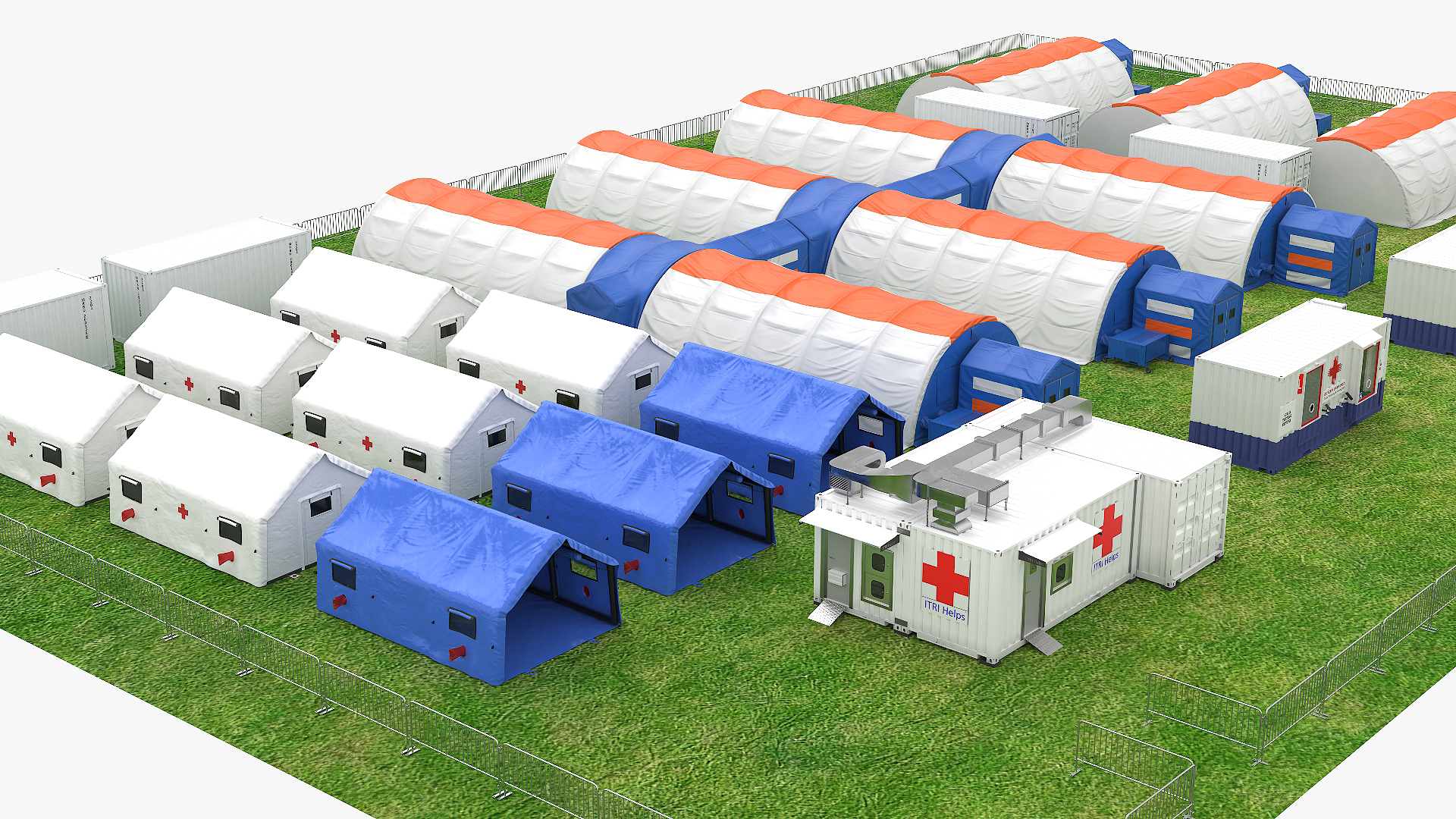 Outdoor Field Hospital 3D