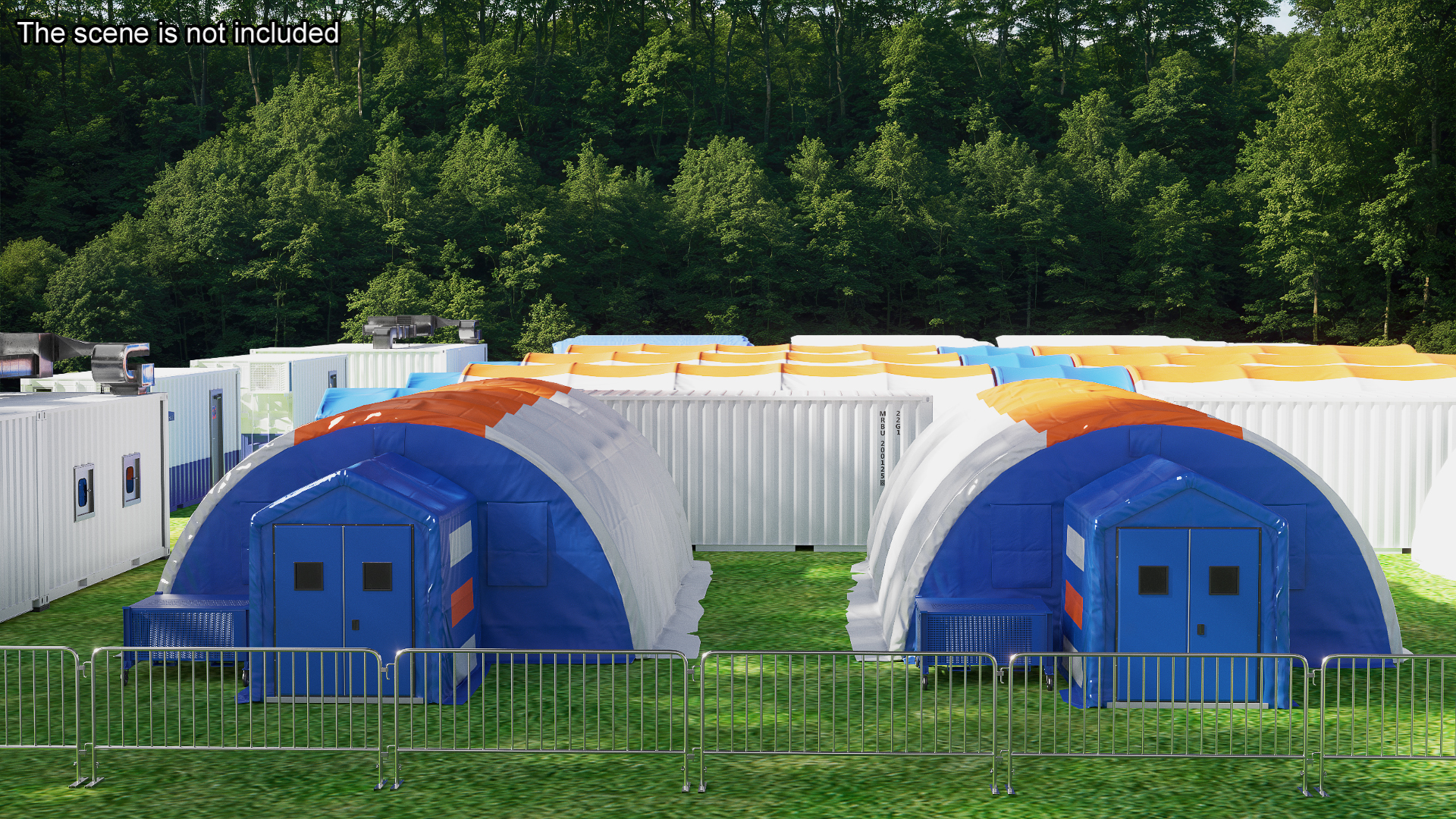 Outdoor Field Hospital 3D