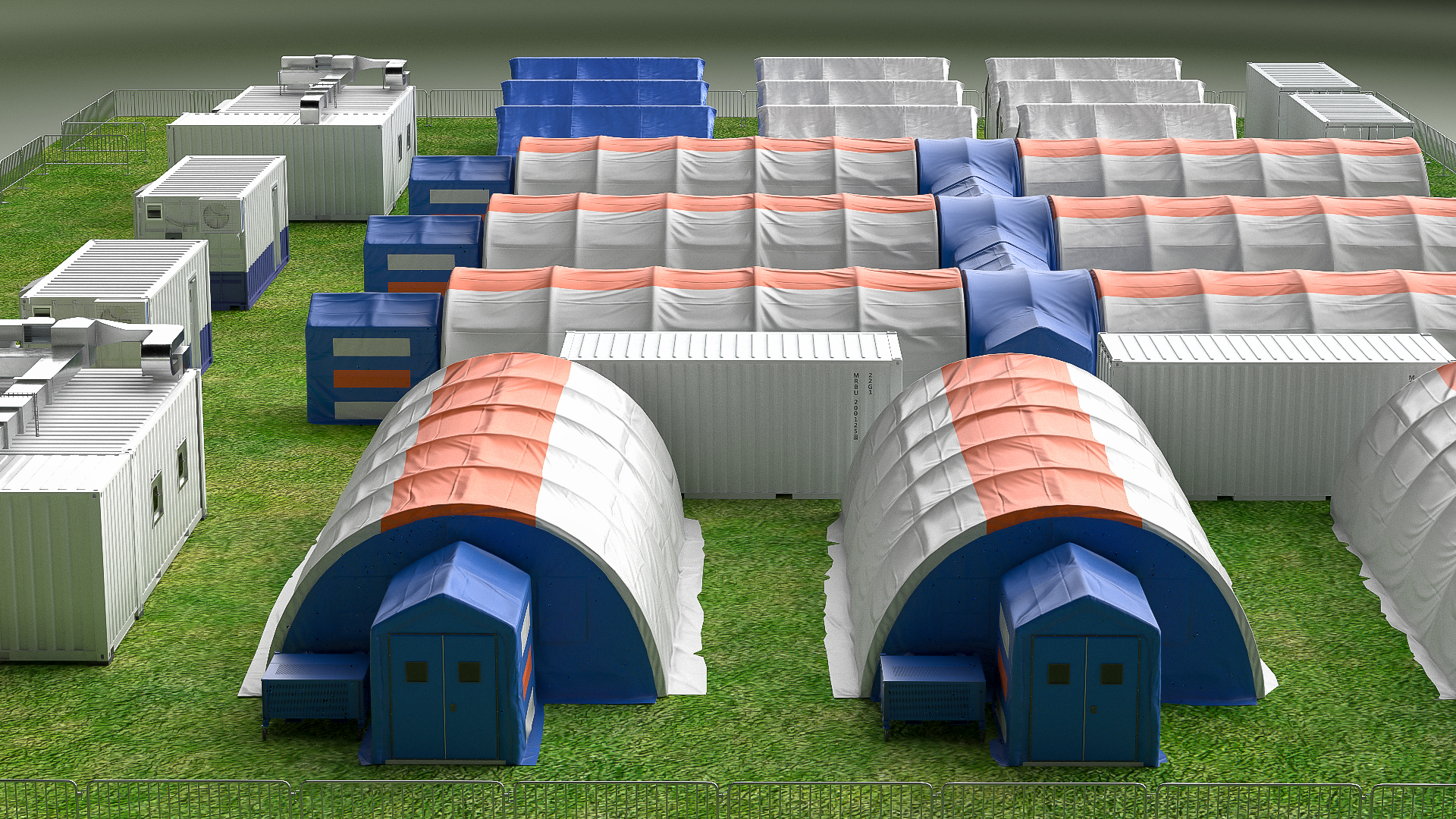 Outdoor Field Hospital 3D