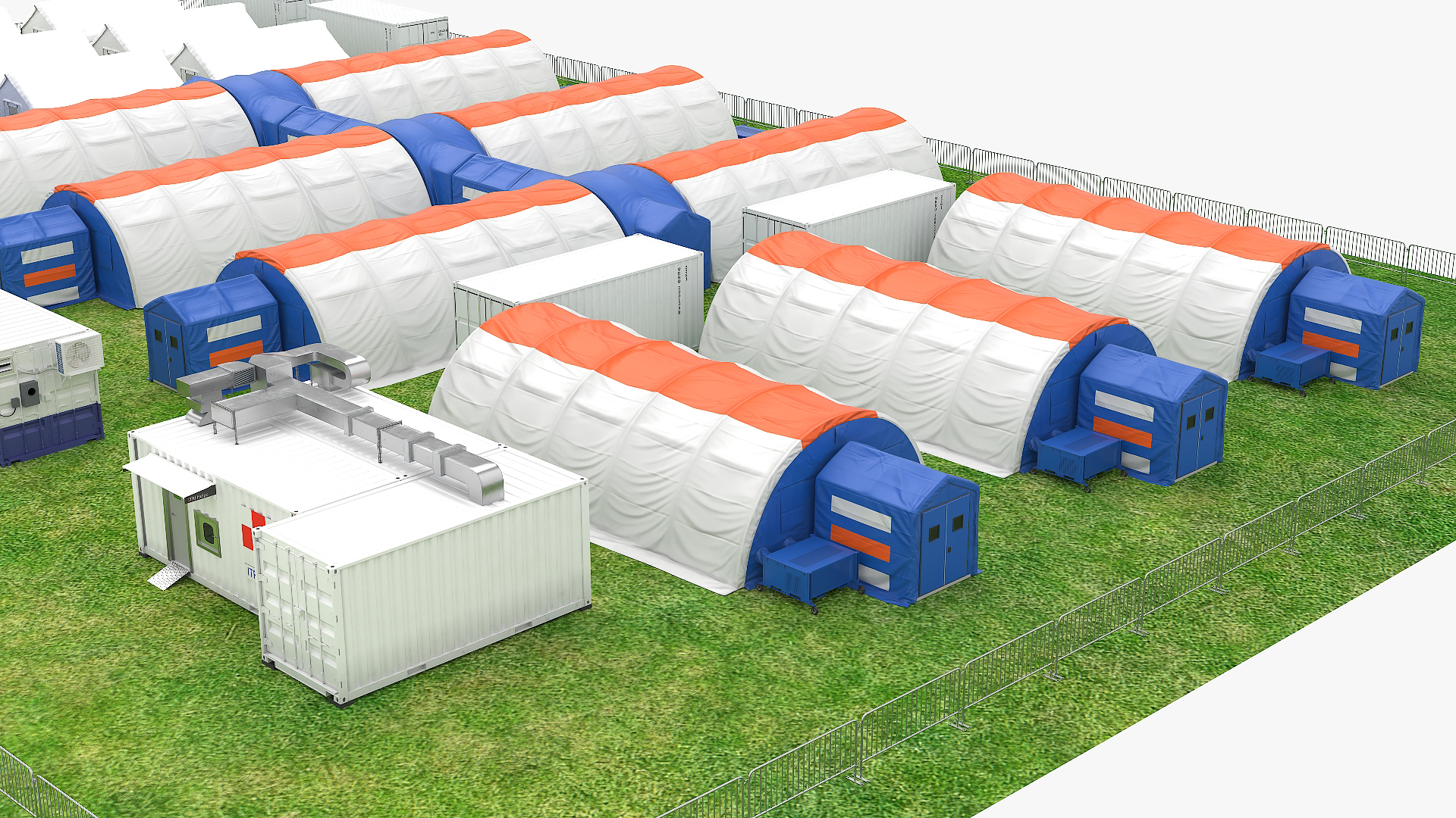 Outdoor Field Hospital 3D