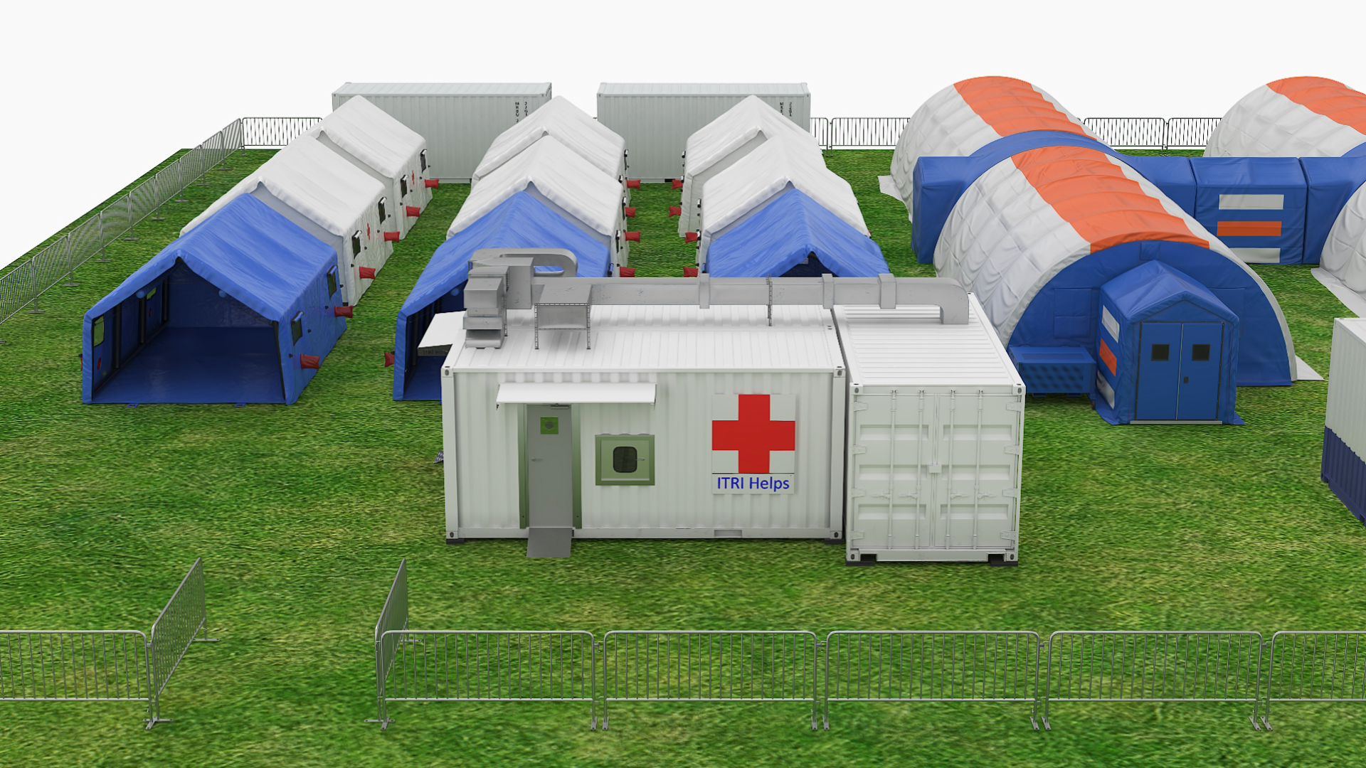 Outdoor Field Hospital 3D