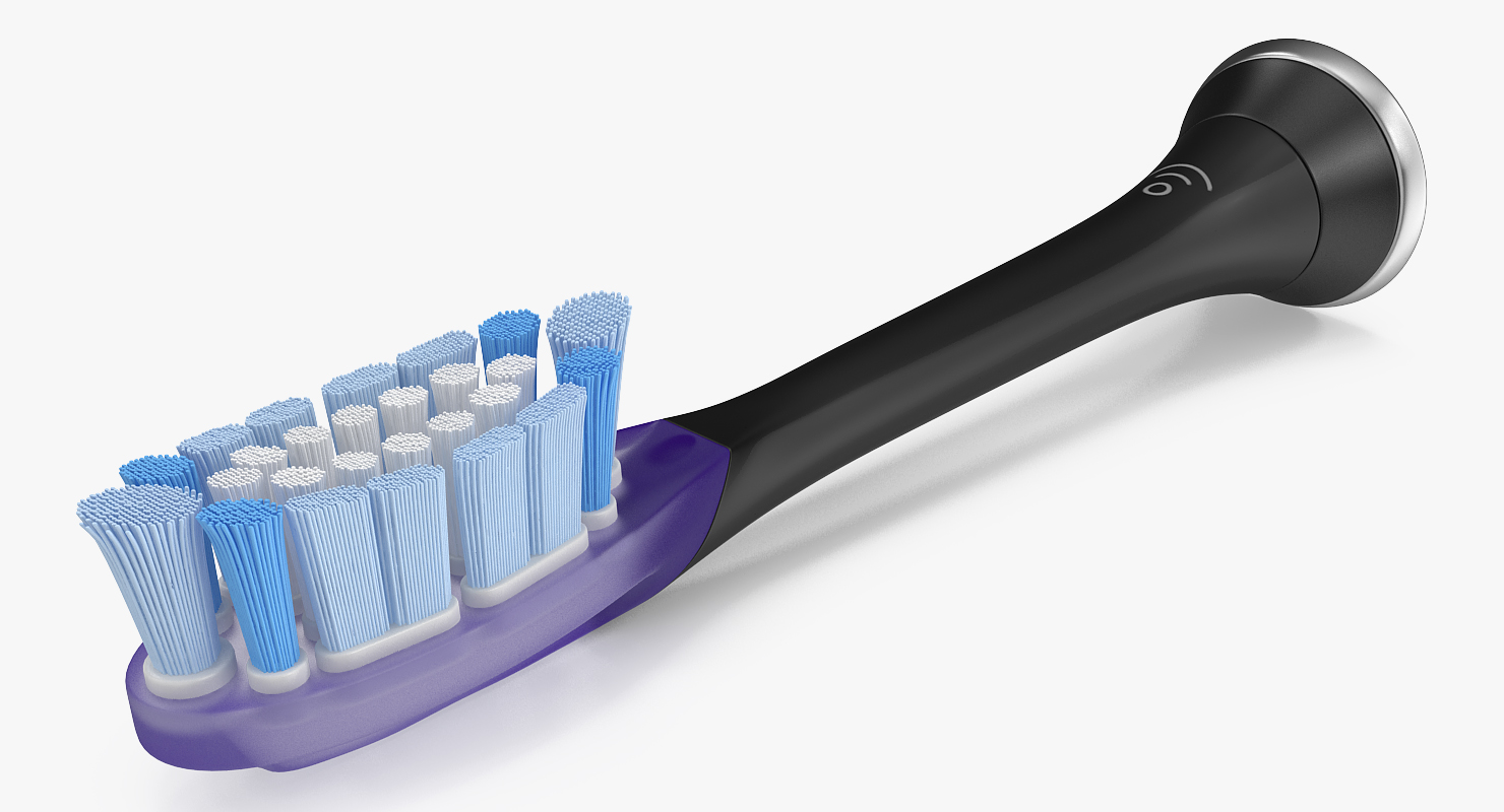 Replaceable Toothbrush Header 3D model