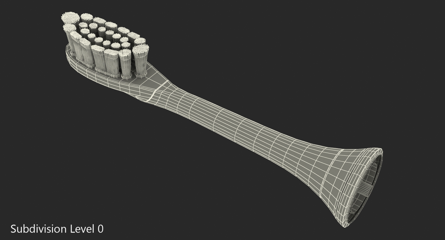 Replaceable Toothbrush Header 3D model