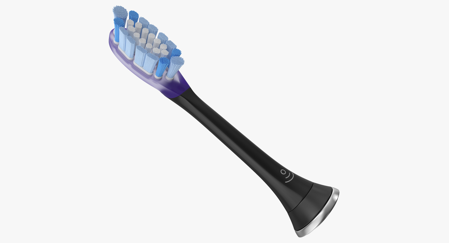 Replaceable Toothbrush Header 3D model