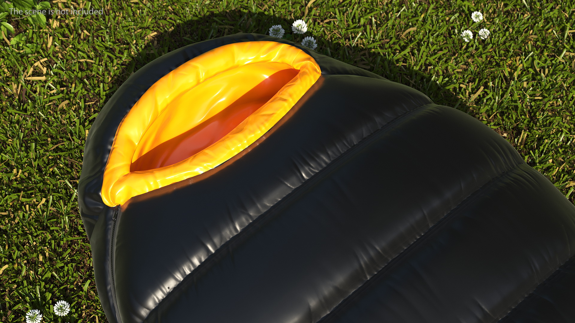 3D Inflated Sleeping Bag