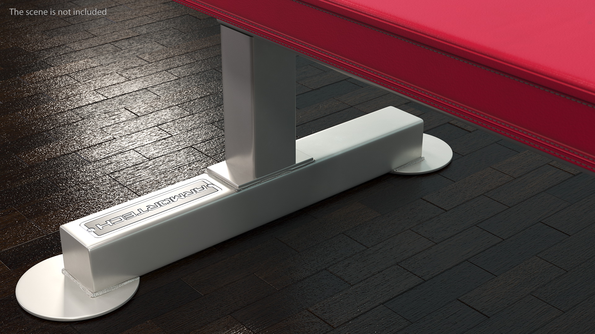 3D model Sport Bench Red