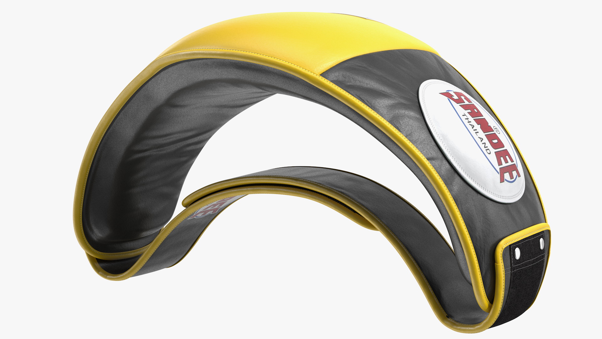 3D Sandee Velcro Belly Pad Black Yellow