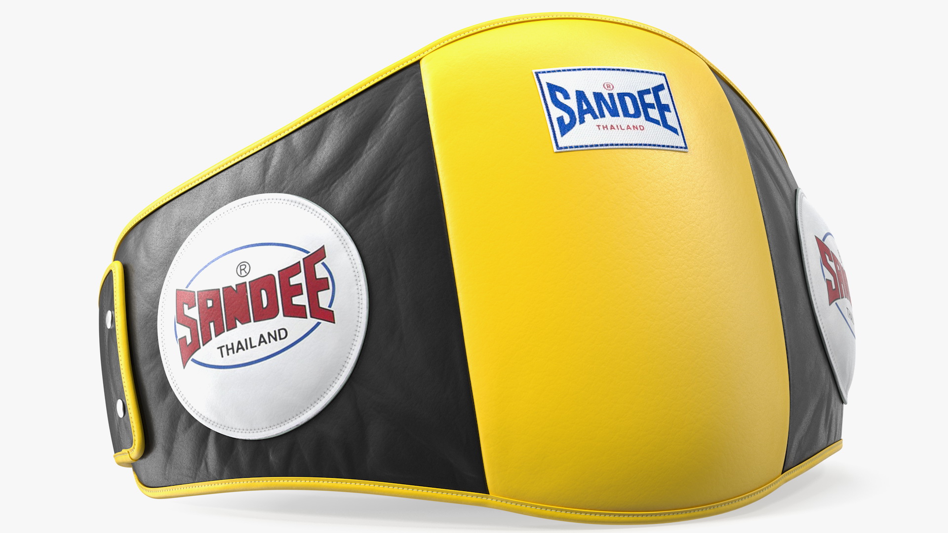 3D Sandee Velcro Belly Pad Black Yellow