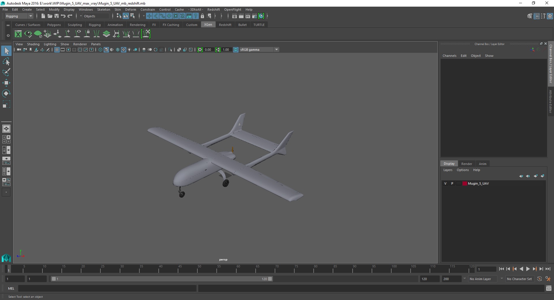 3D Mugin 5 UAV