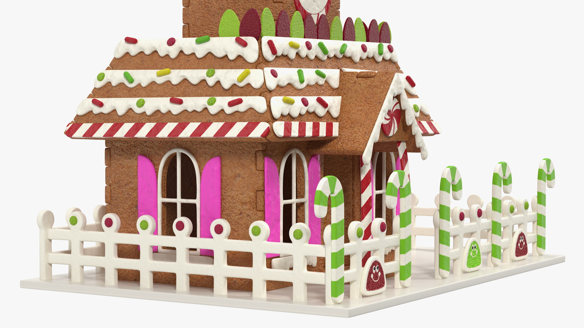 3D Cookie Dough House model