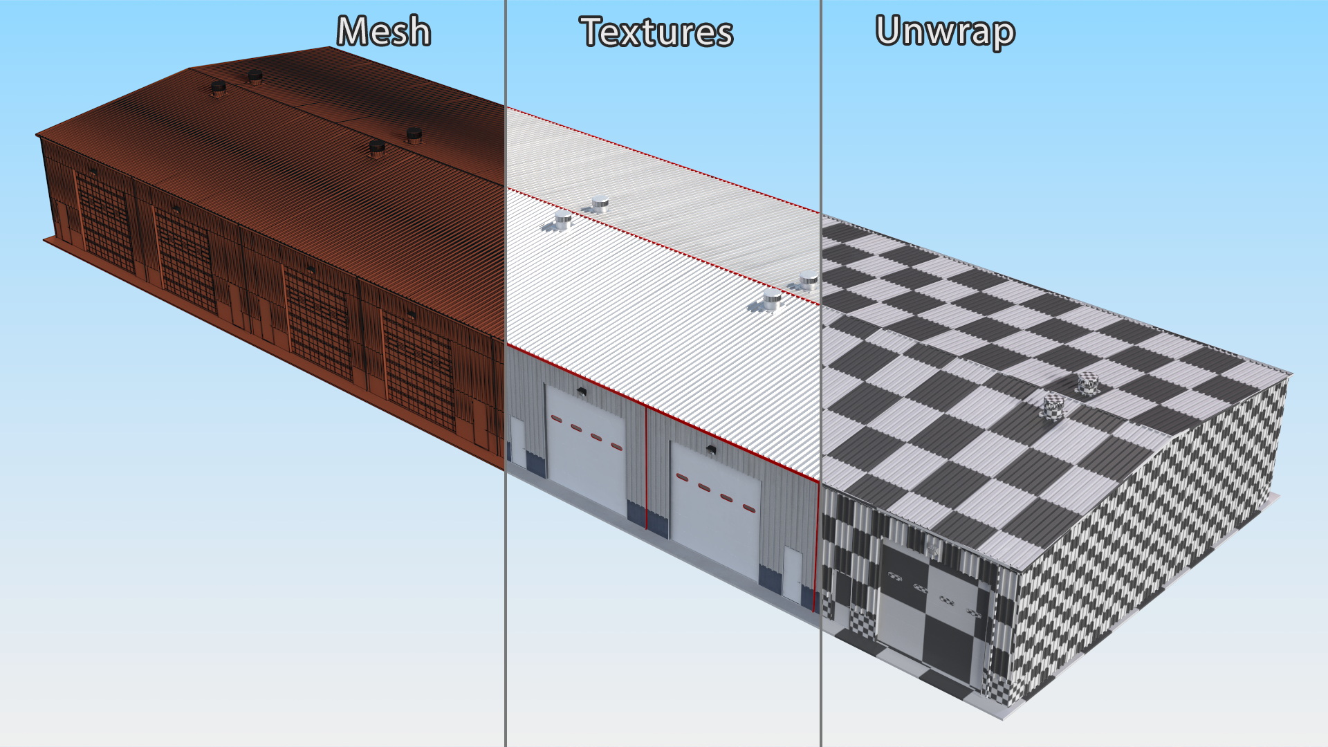 3D Warehouse Building model