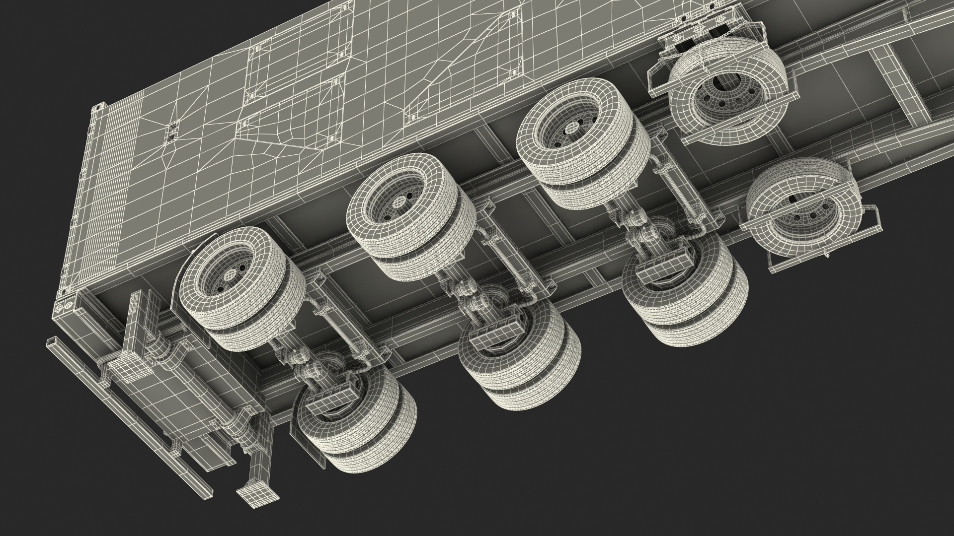 3D US Army Typhon Missile Launcher Rigged model