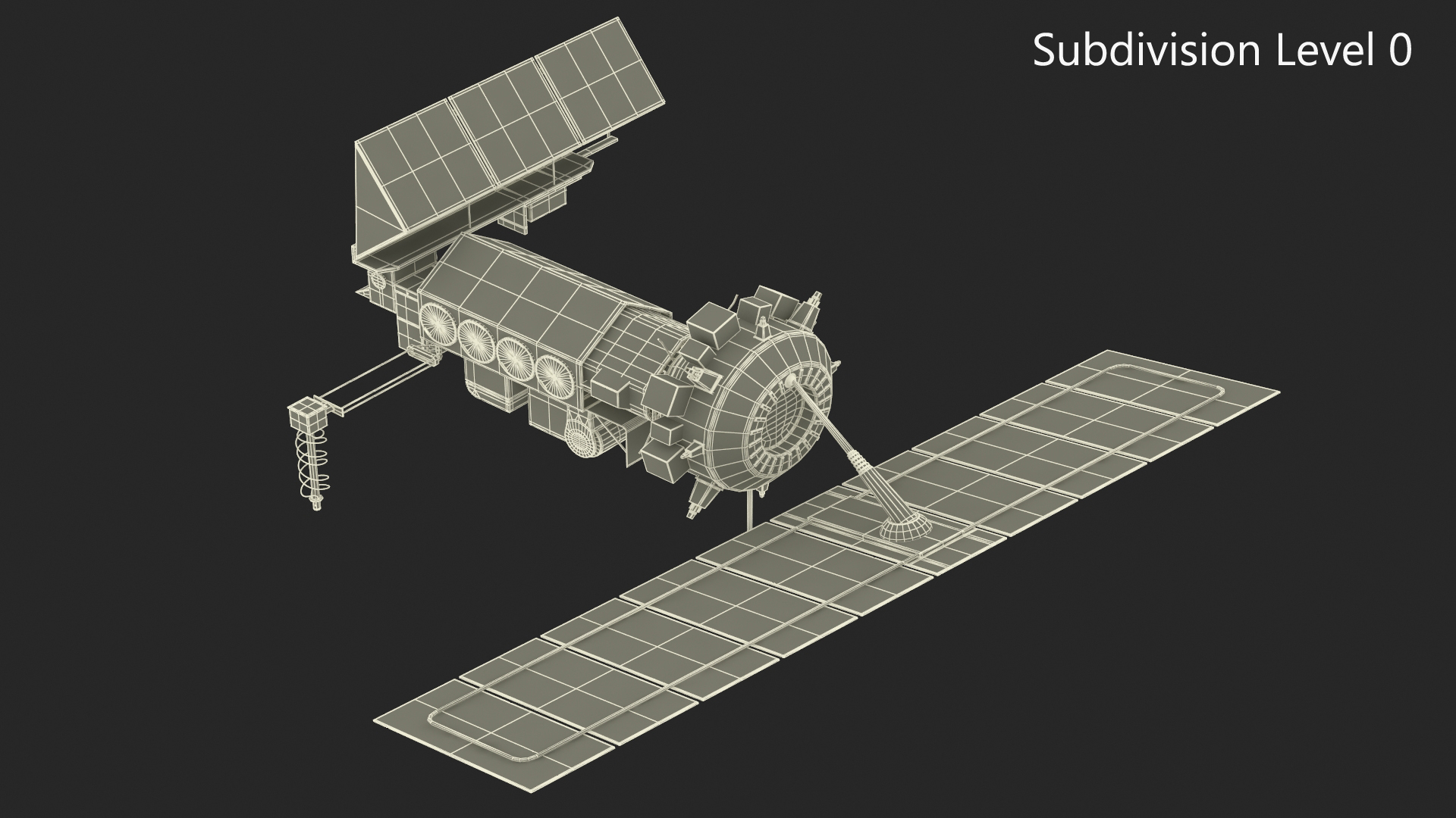 3D Space Weather Satellite model