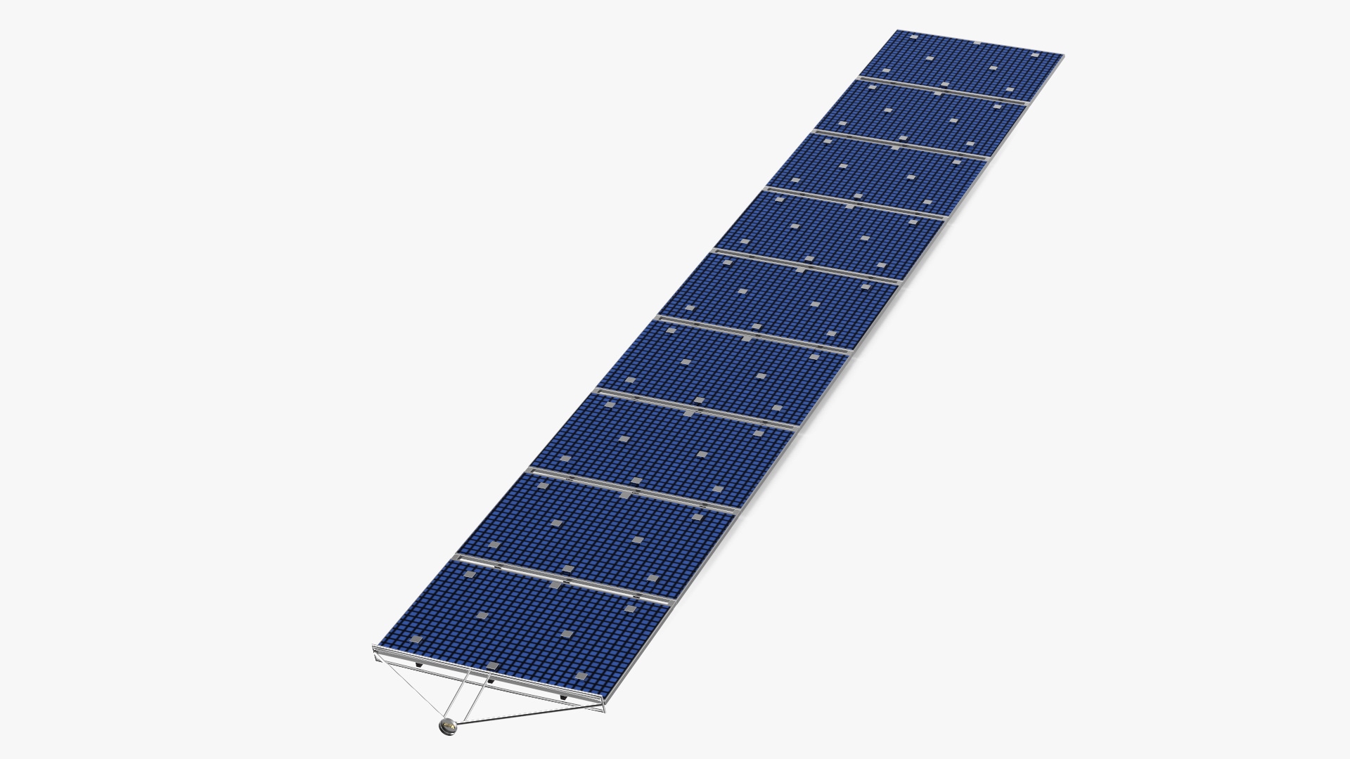 Satellite Solar Panel Array 3D