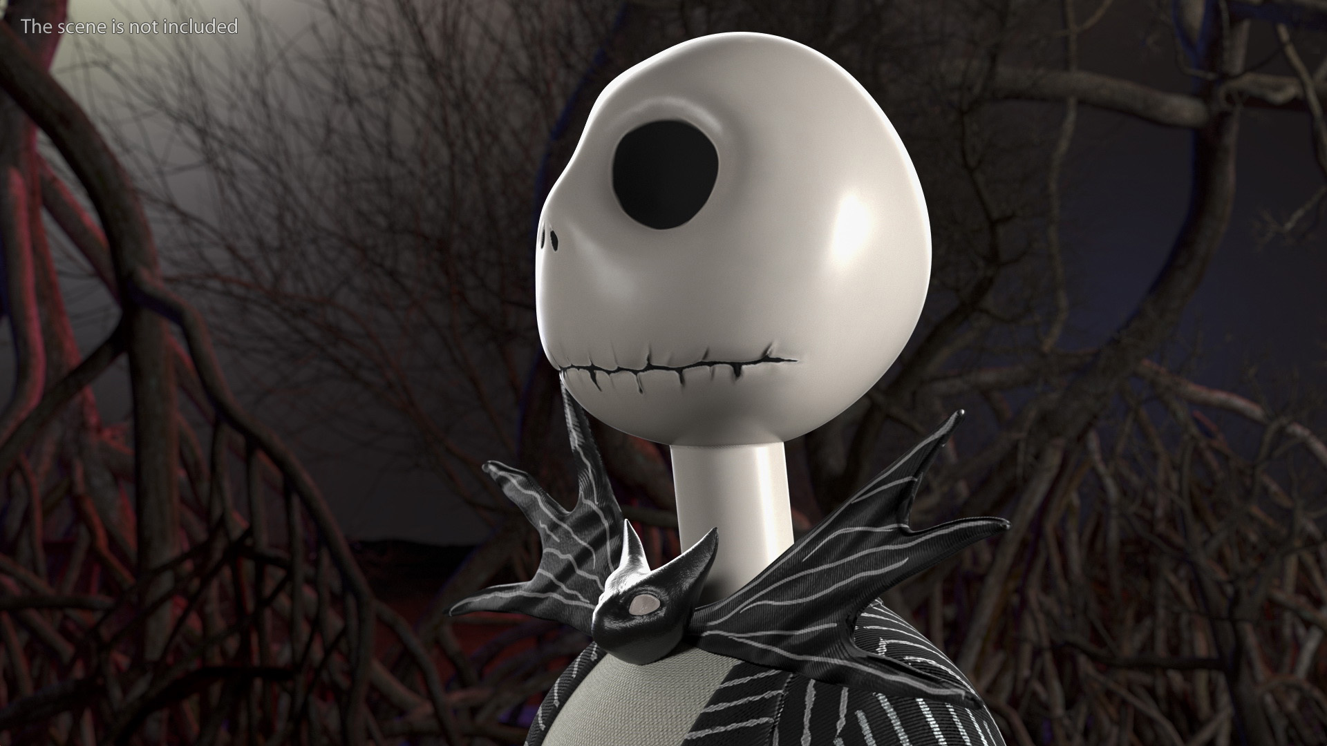 3D Jack Skellington Head