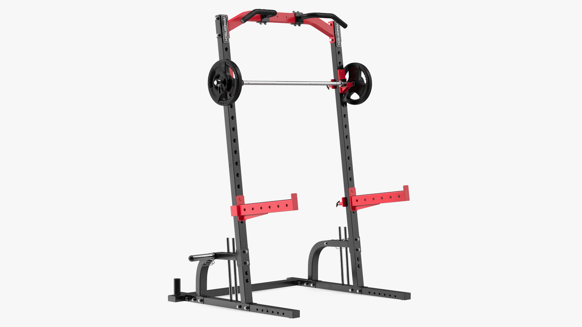 Armortech Half Rack HR33 with SPRI Barbell 3D