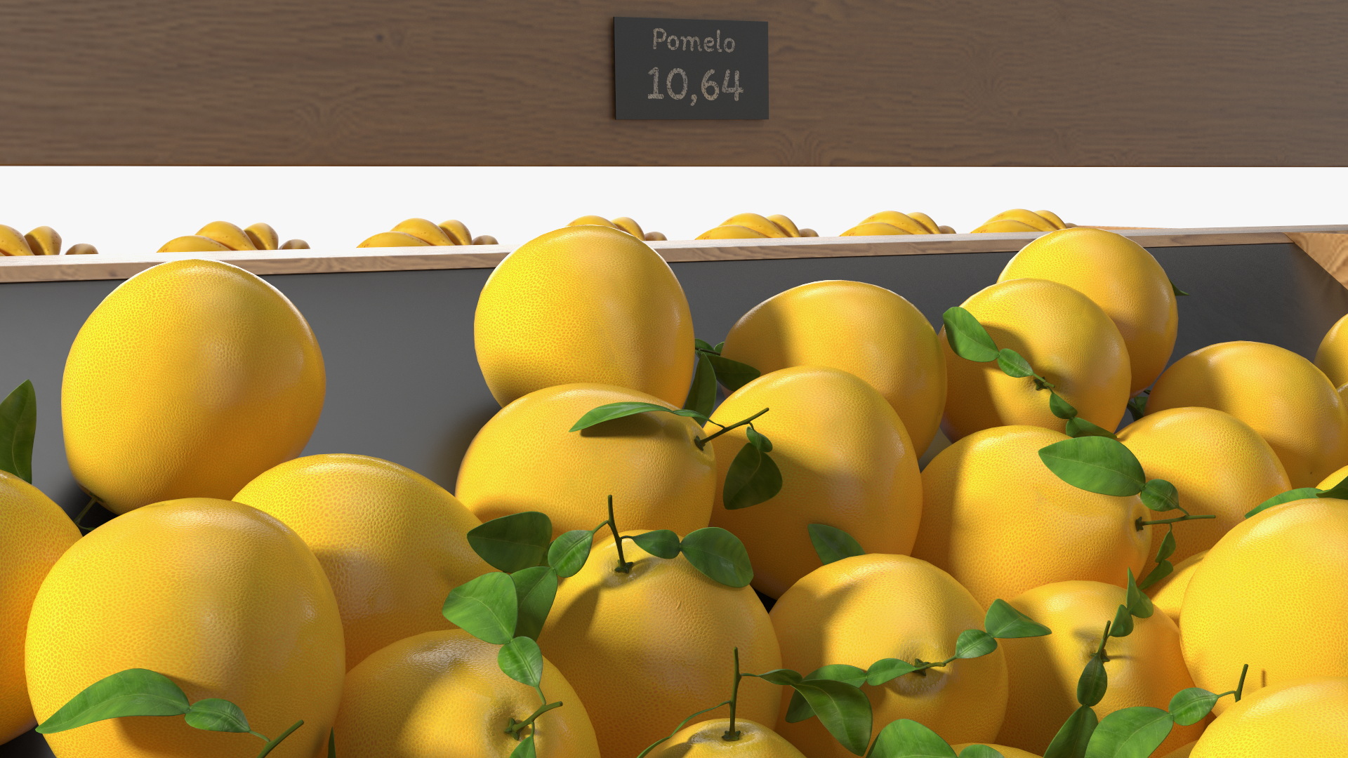 Fresh Fruit Counter 3D model