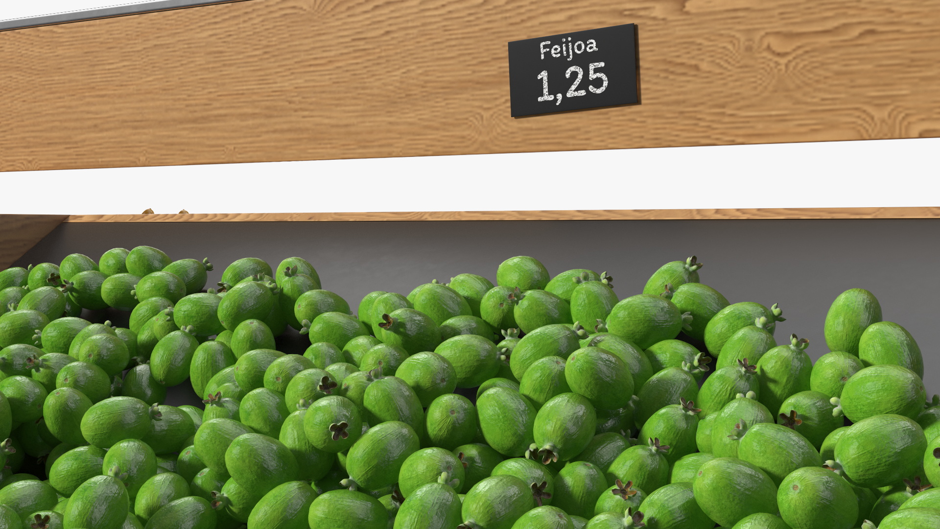 Fresh Fruit Counter 3D model