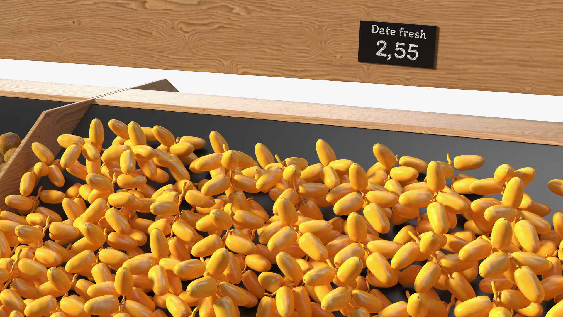 Fresh Fruit Counter 3D model