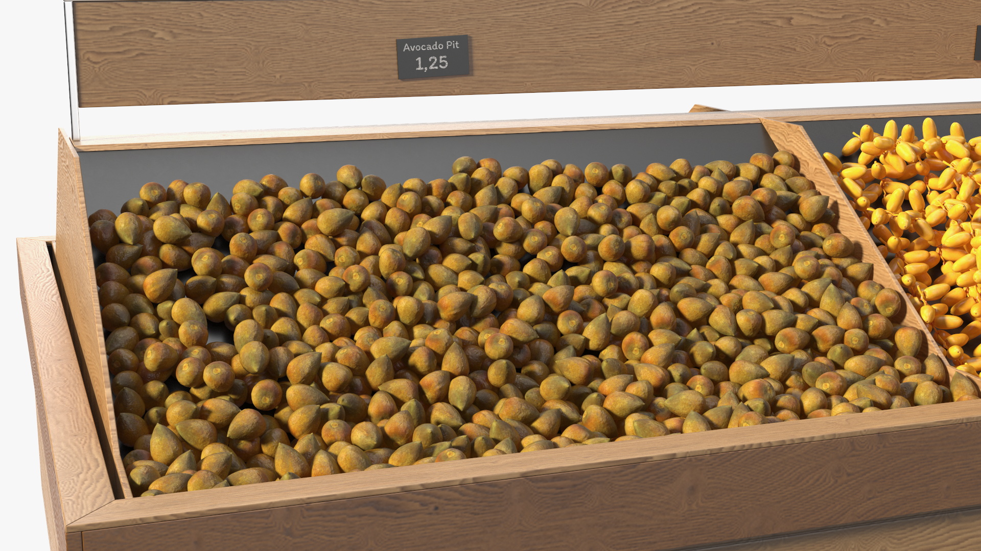 Fresh Fruit Counter 3D model