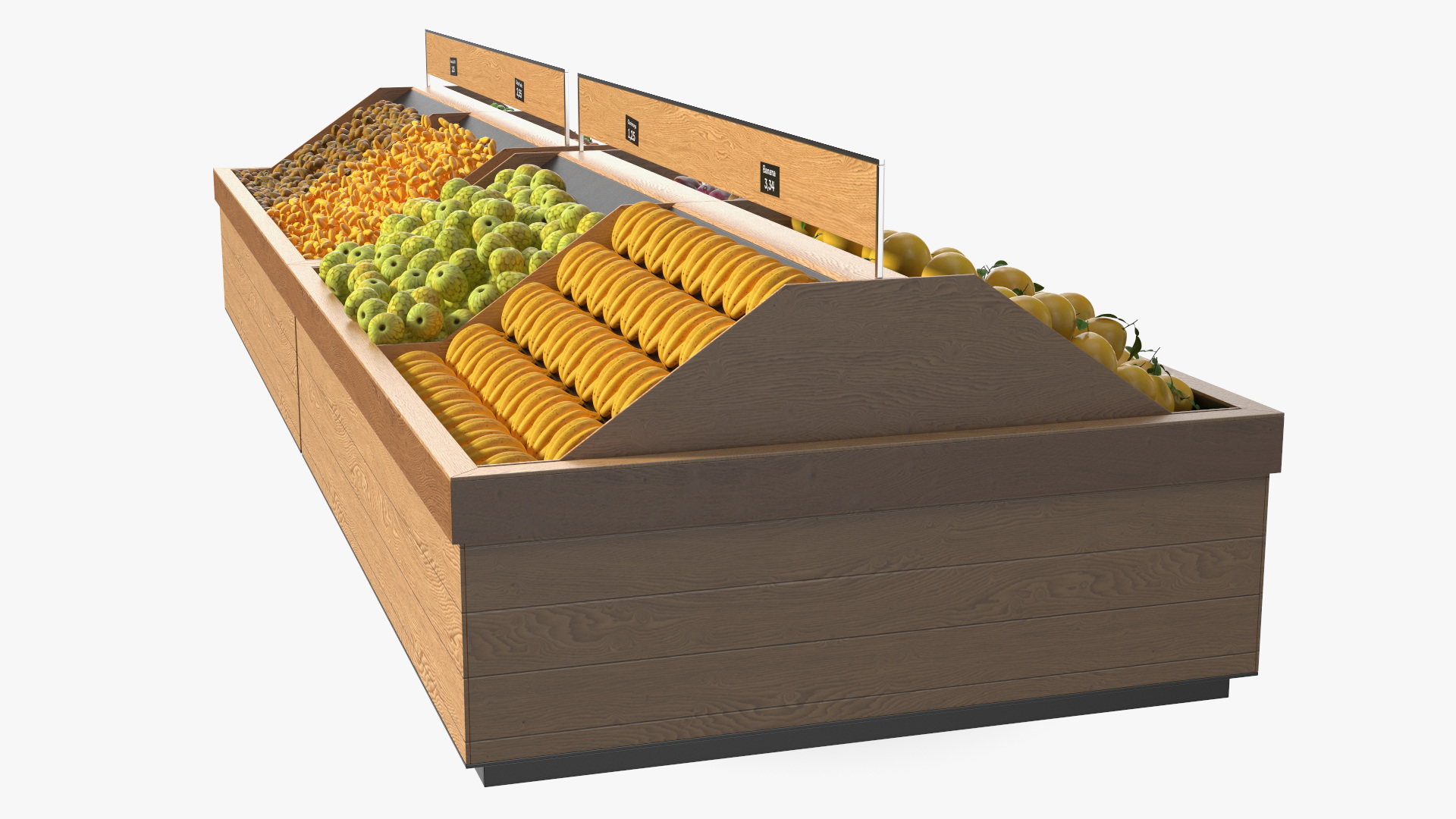 Fresh Fruit Counter 3D model