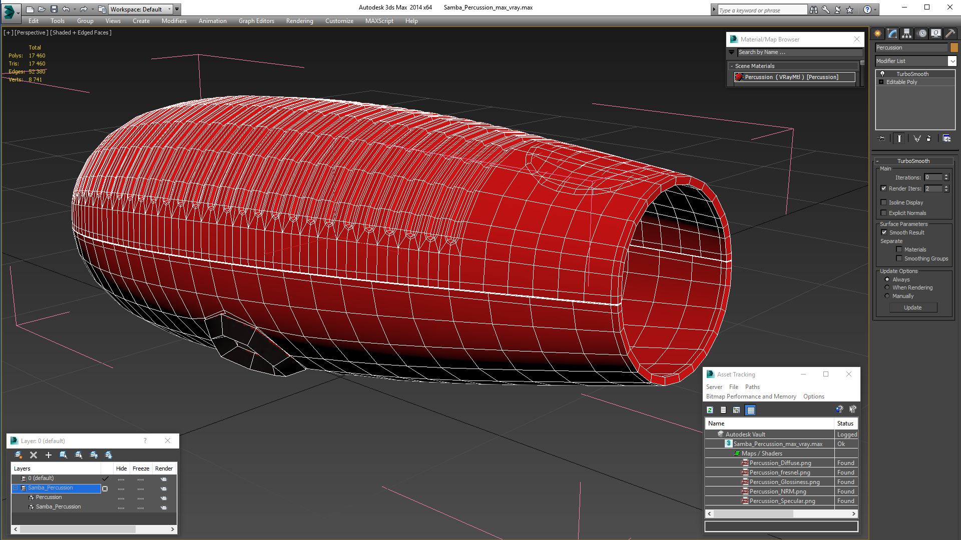 3D Samba Percussion