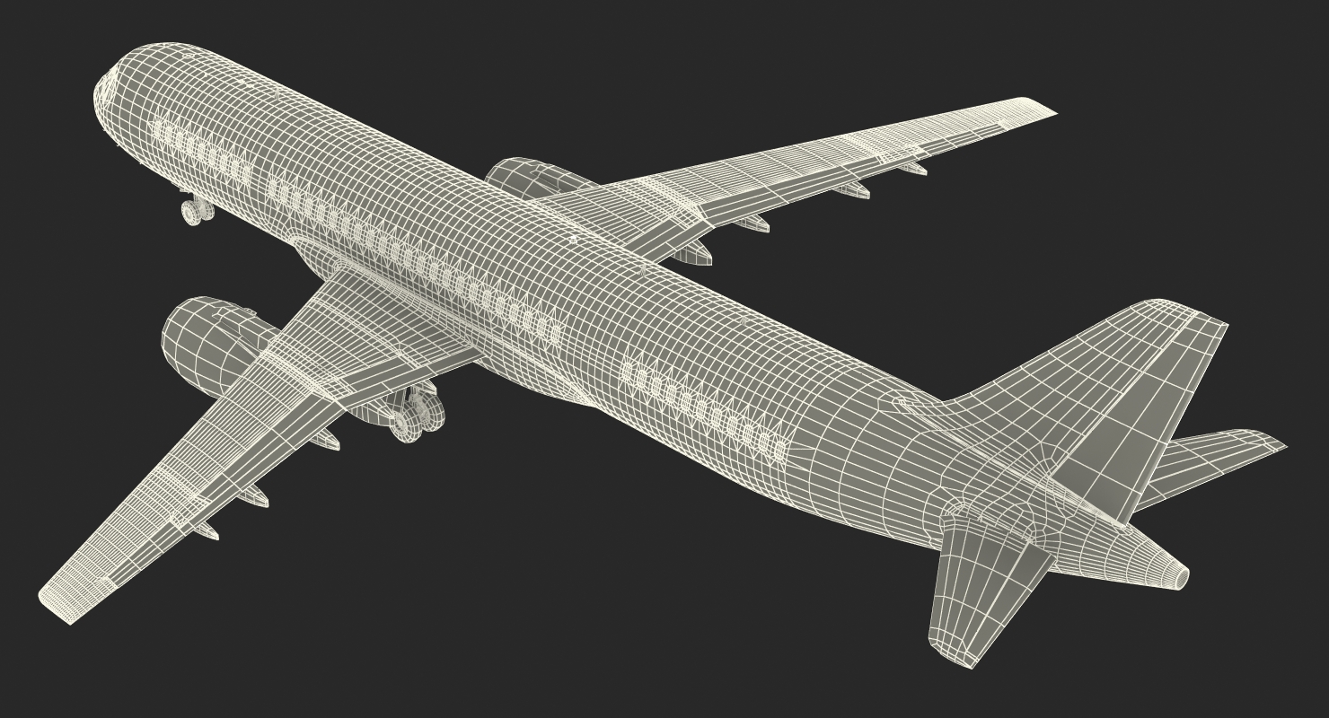 3D model Irkut MC 21 300 S7 Rigged