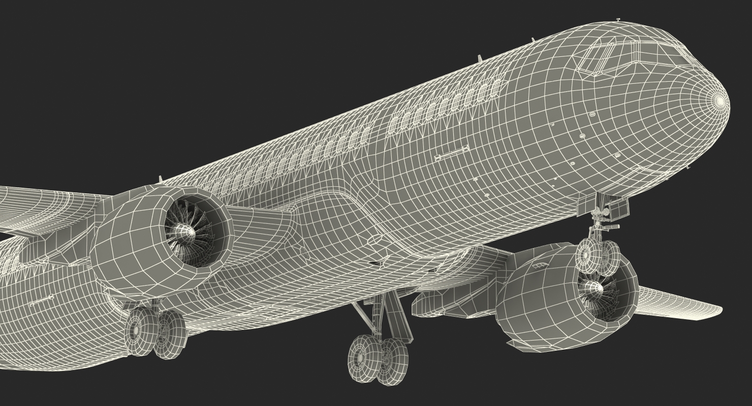 3D model Irkut MC 21 300 S7 Rigged